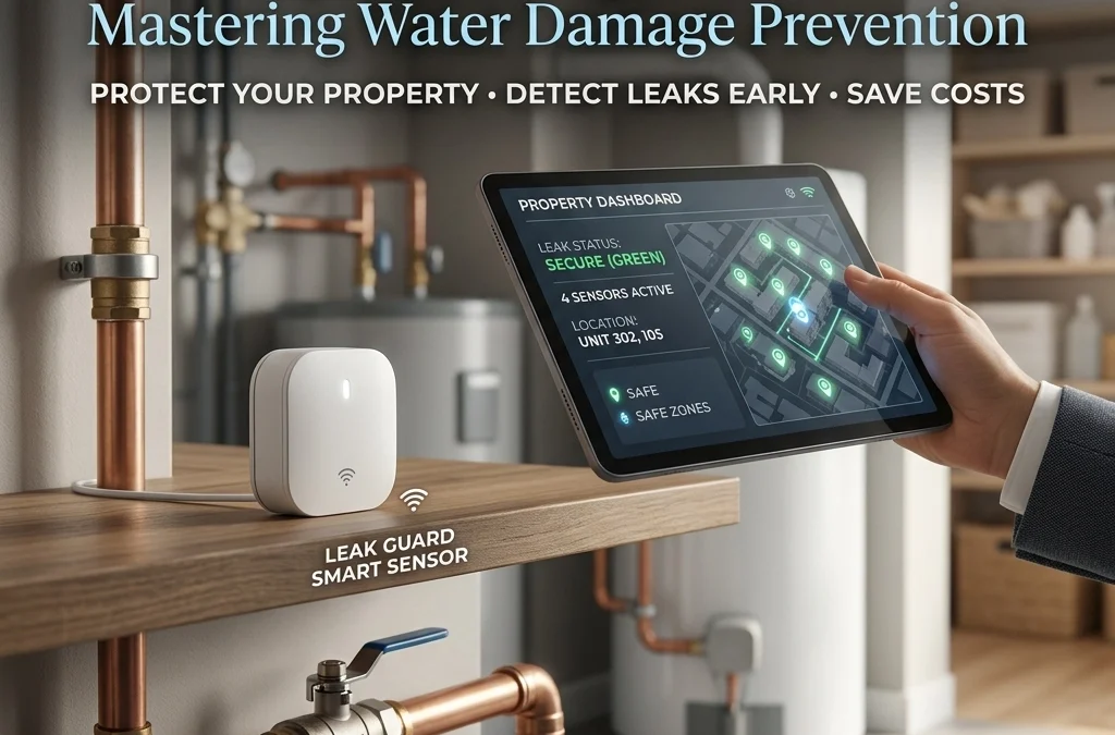 Smart Water Leak Detectors 101: A Property Manager’s Guide to Mastering Water Damage Prevention