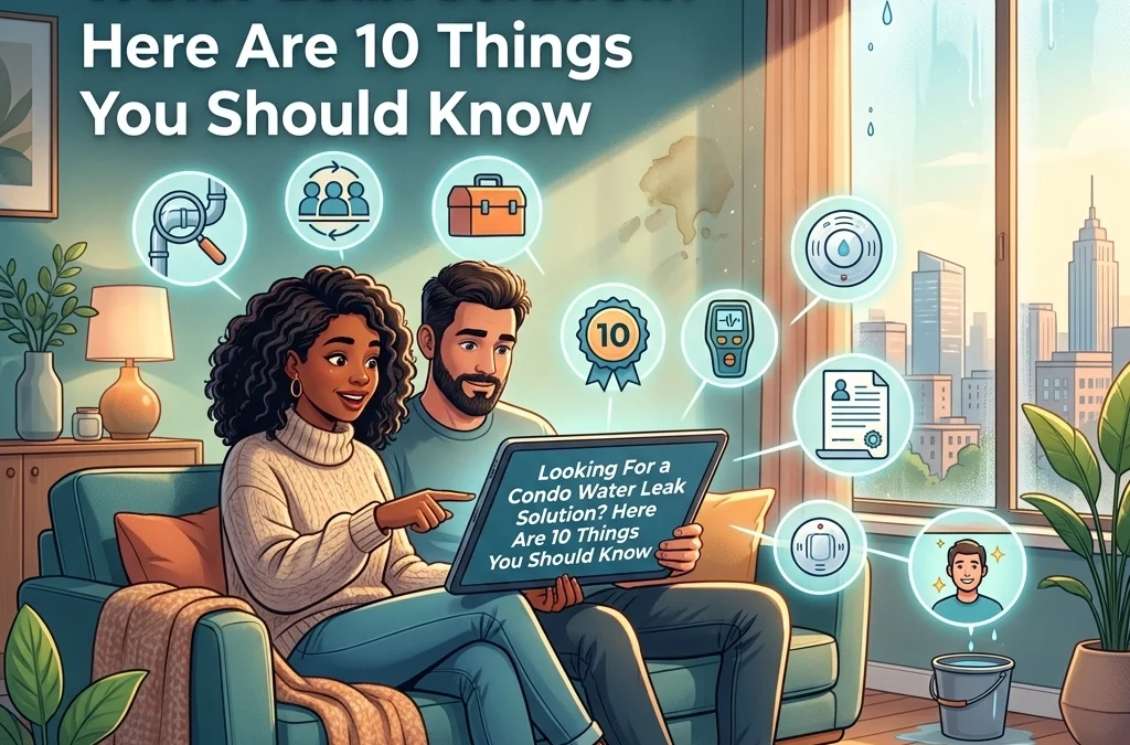 Looking For a Condo Water Leak Solution? Here Are 10 Things You Should Know