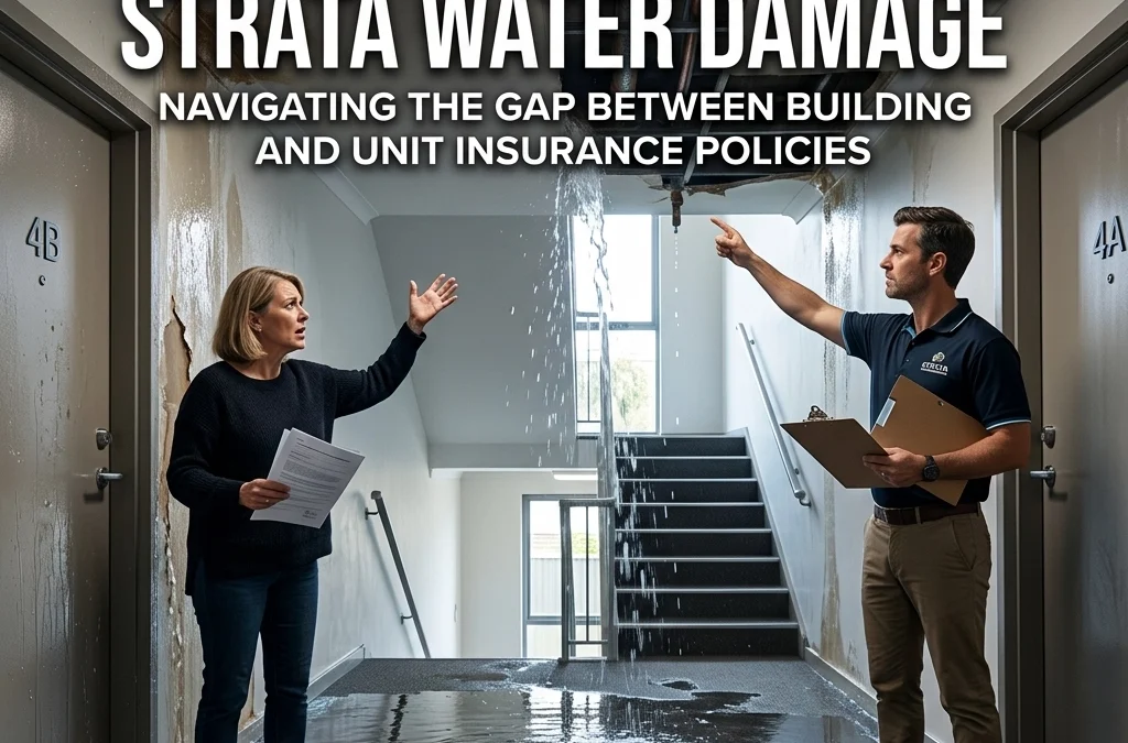 The Ultimate Guide to Strata Water Damage: Navigating the Gap Between Building and Unit Insurance Policies