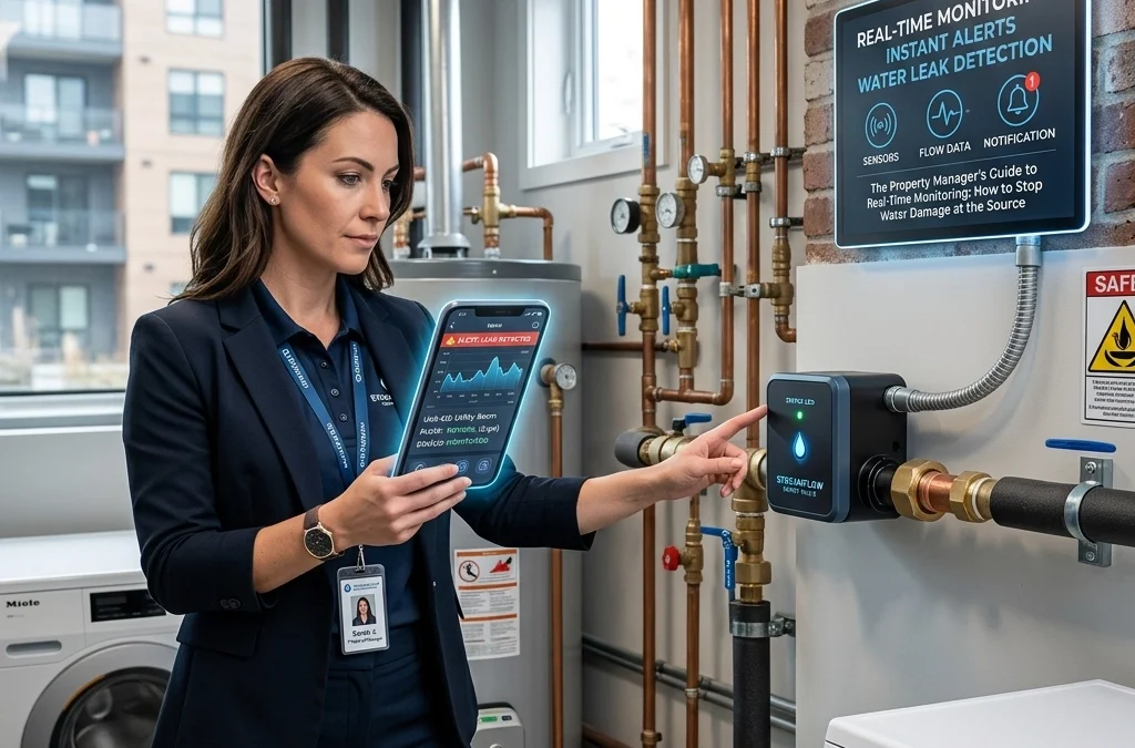 The Property Manager’s Guide to Real-Time Monitoring: How to Stop Water Damage at the Source