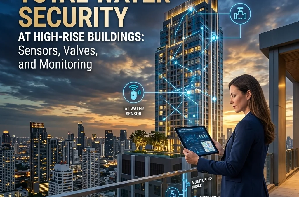 The Property Manager’s Guide to Total Water Security at High-Rise Buildings: Sensors, Valves, and Monitoring