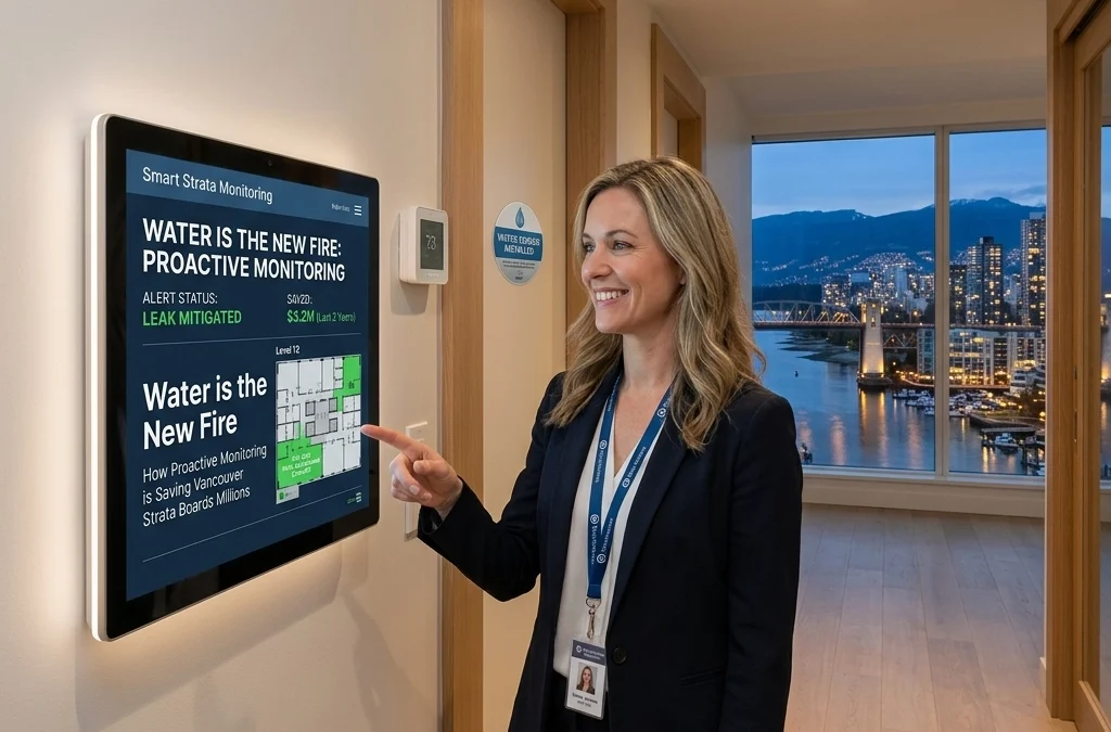 Water is the New Fire: How Proactive Monitoring is Saving Vancouver Strata Boards Millions