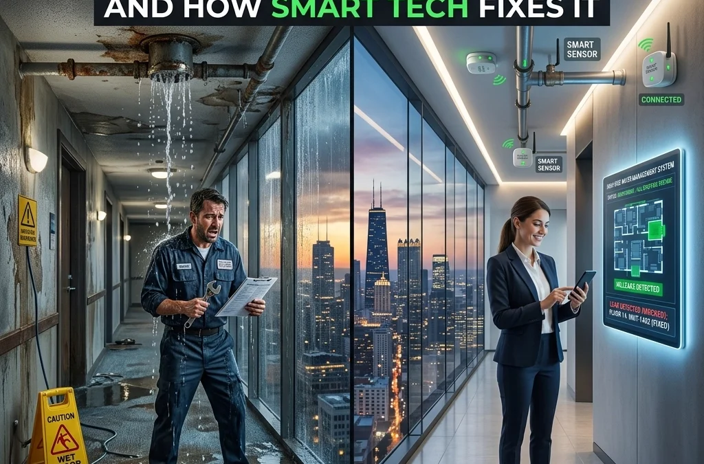 10 Reasons Your High-Rise Water Leak Detection Strategy Isn’t Working (And How Smart Tech Fixes It)