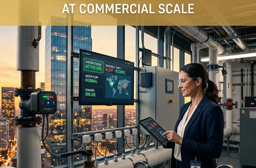 The Property Manager’s Guide to Advanced Water Leak Protection at Commercial Scale