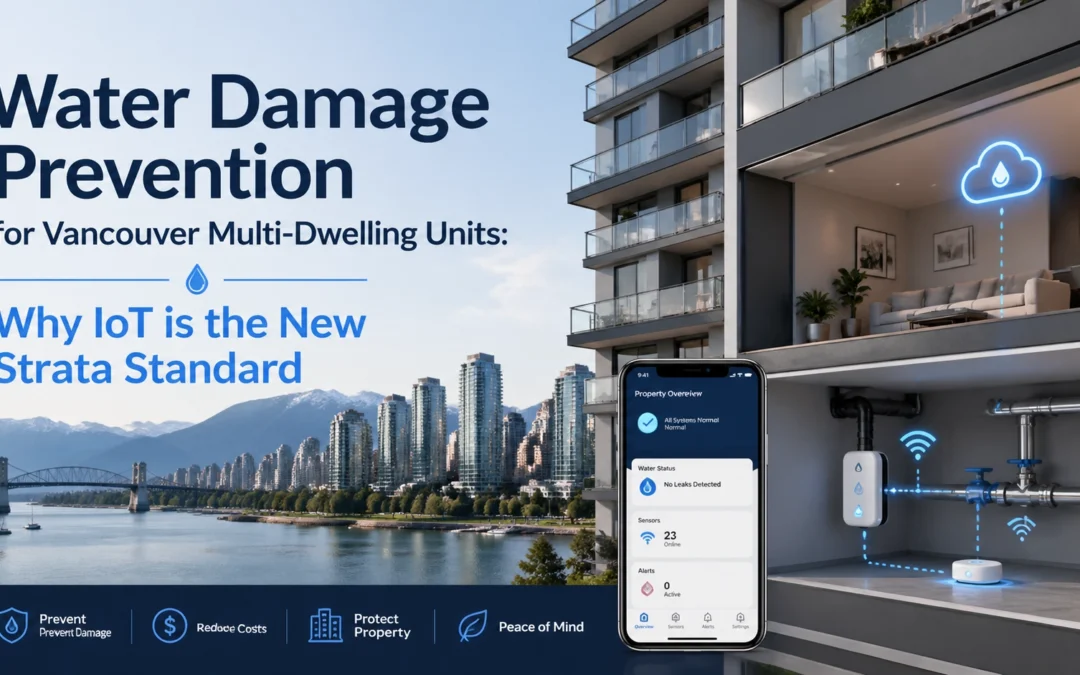 Water Damage Prevention for Vancouver Multi-Dwelling Units: Why IoT is the New Strata Standard
