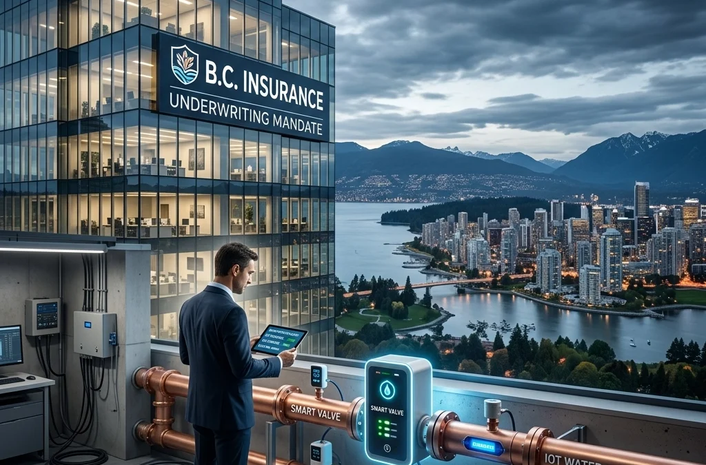 The B.C. Insurance Pivot: Why Underwriters Are Now Mandating IoT Water Protection