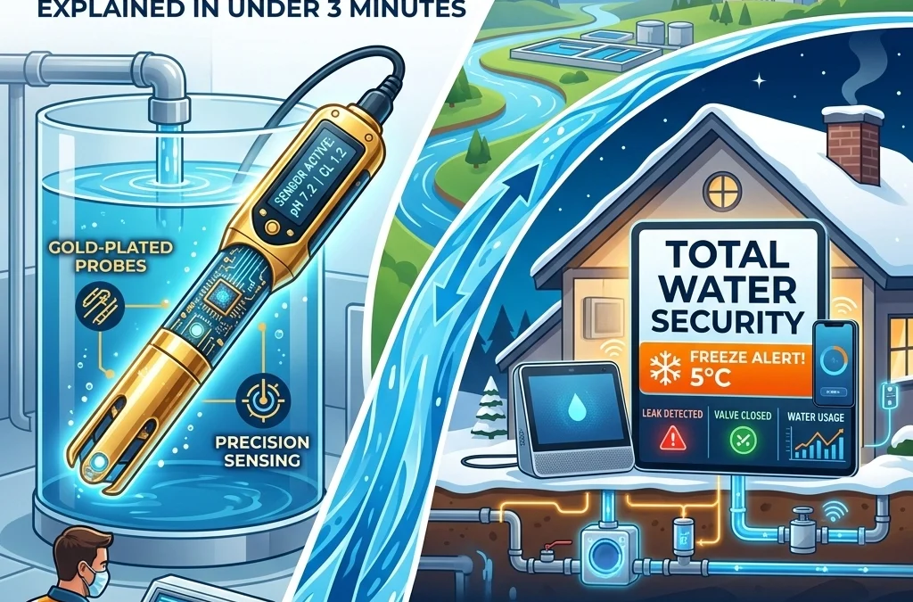 Total Water Security Explained in Under 3 Minutes: From Gold-Plated Probes to 5°C Freeze Alerts